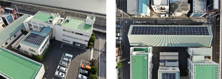 太陽光パネルの設置